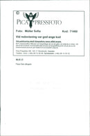 Swedish musician Papa Dee. - Vintage Photograph