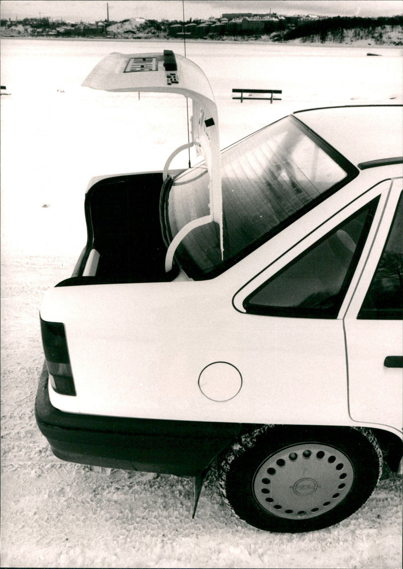 Opel cars, model: Kadett Sedan 1.6S, model year: 1986 - Vintage Photograph