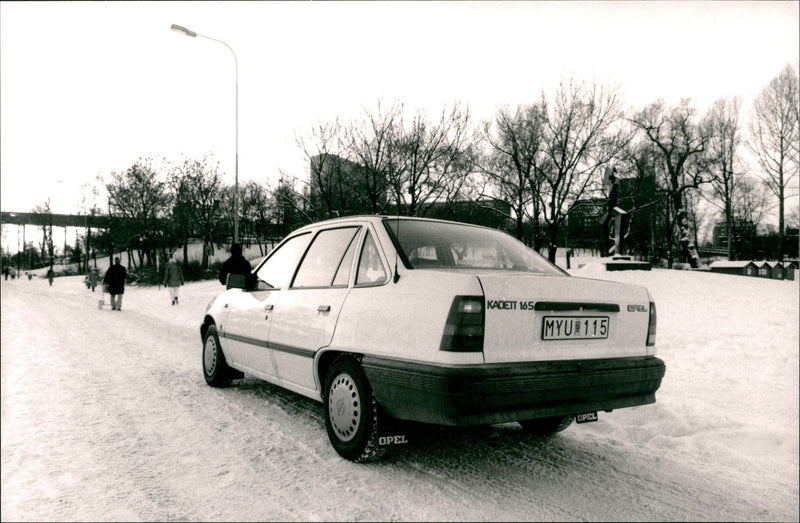 Opel cars, model: Kadett Sedan 1.6S, model year: 1986 - Vintage Photograph