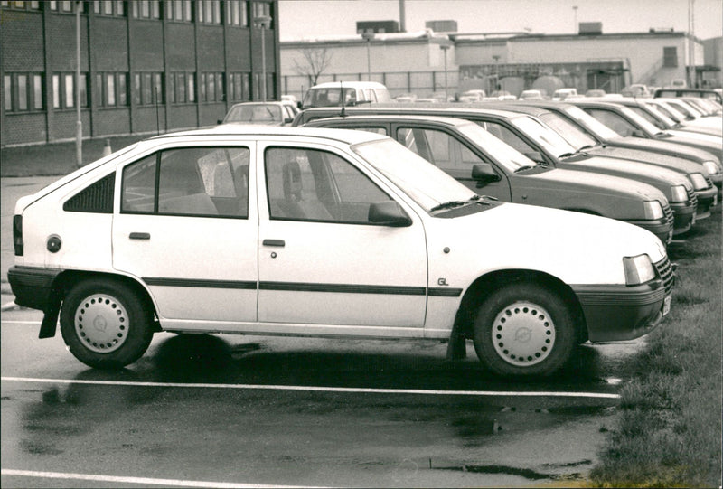 Opel cars, model: Kadett 1.6i, model year: 1987 - Vintage Photograph
