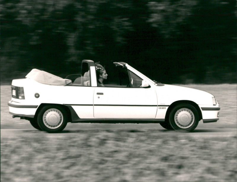 Opel cars, model: Kadett Convertible, - Vintage Photograph