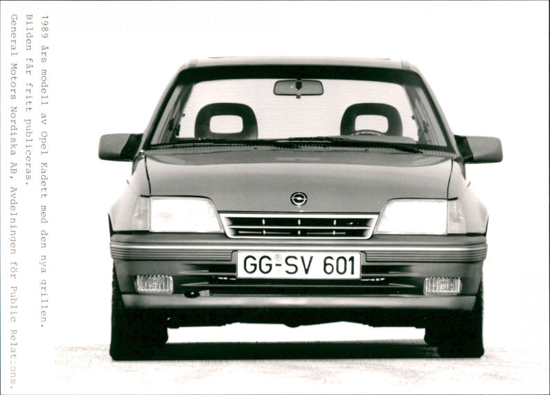 Opel cars, model: Kadett, model year: 1989 - Vintage Photograph