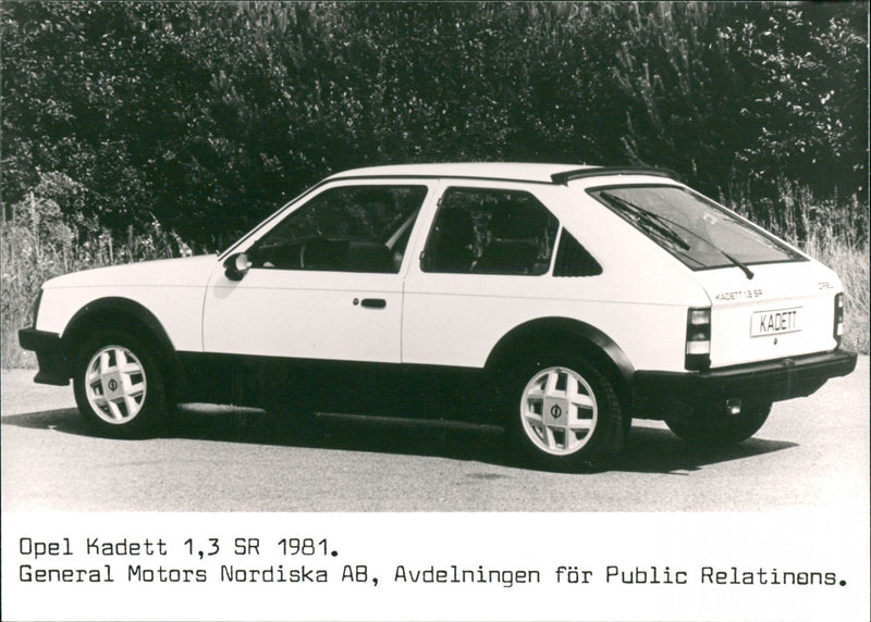 Opel cars, model: Kadett, model year: 1981 - Vintage Photograph
