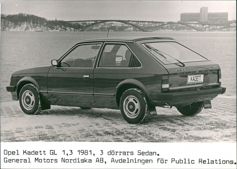 Opel cars, model: Kadett GL 1.3, model year: 1981 - Vintage Photograph