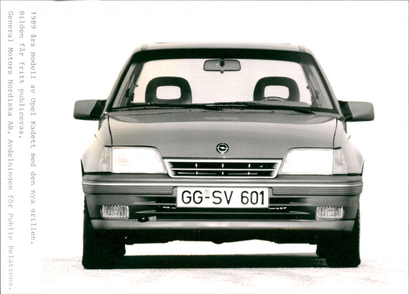 Opel cars, model: Kadett, model year: 1989 - Vintage Photograph