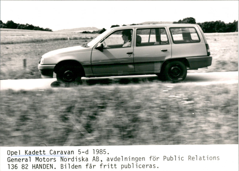 Opel cars, model: Kadett Caravan, model year: 1985 - Vintage Photograph