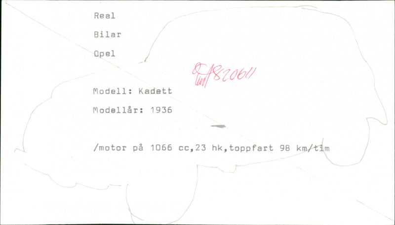 Opel cars, model: Kadett, model year: 1983 - Vintage Photograph