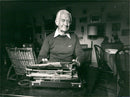 Erik Zetterström is a swedish writer. - Vintage Photograph