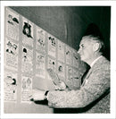 Erik Zetterström is a swedish writer. - Vintage Photograph