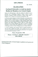 Erik Zetterström is a swedish writer. - Vintage Photograph