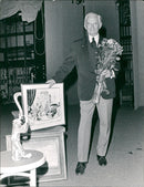 Erik Zetterström is a swedish writer. - Vintage Photograph