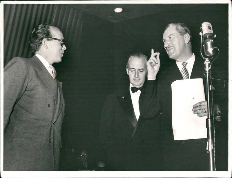 Erik Zetterström is a swedish writer. - Vintage Photograph