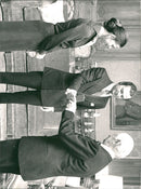 Erik Zetterström is a swedish writer. - Vintage Photograph