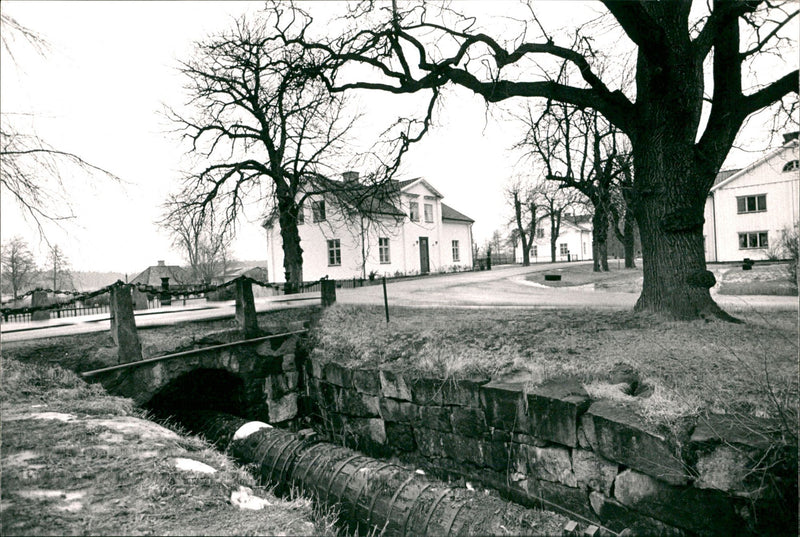 Stavsjo bruk. - Vintage Photograph