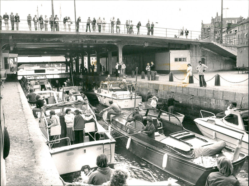 Stockholm: Slussen - Vintage Photograph