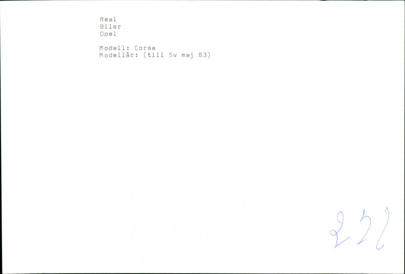 Cars. - Vintage Photograph