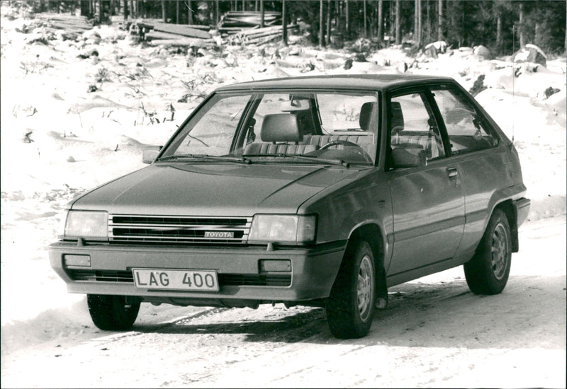 Toyota Car model: Tercel, model year: 1983. - Vintage Photograph