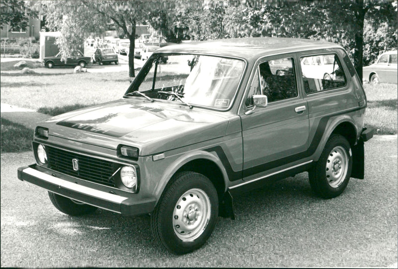 Soviet Car, Niva Jet 1600, Model 1980. - Vintage Photograph