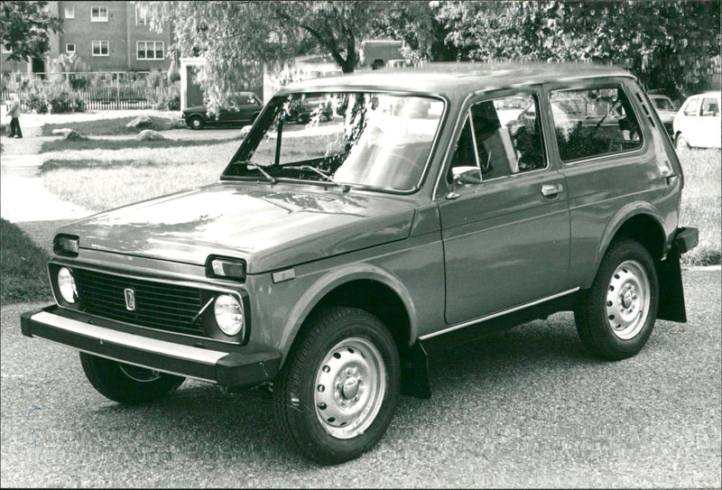 Niva 1600 Standard, Model year 1982 is the cheapest four-wheel drive in Sweden. - Vintage Photograph