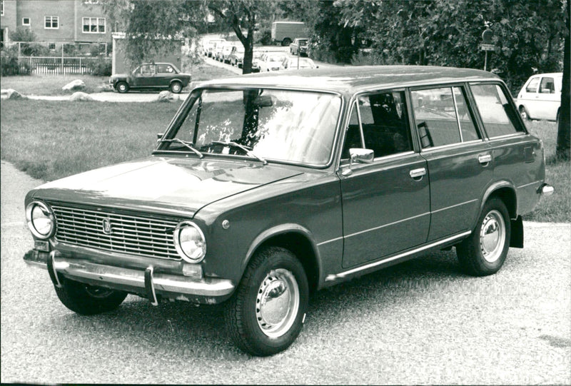 Soviet Car, Lada 1500 Kombi, Model 1982. - Vintage Photograph