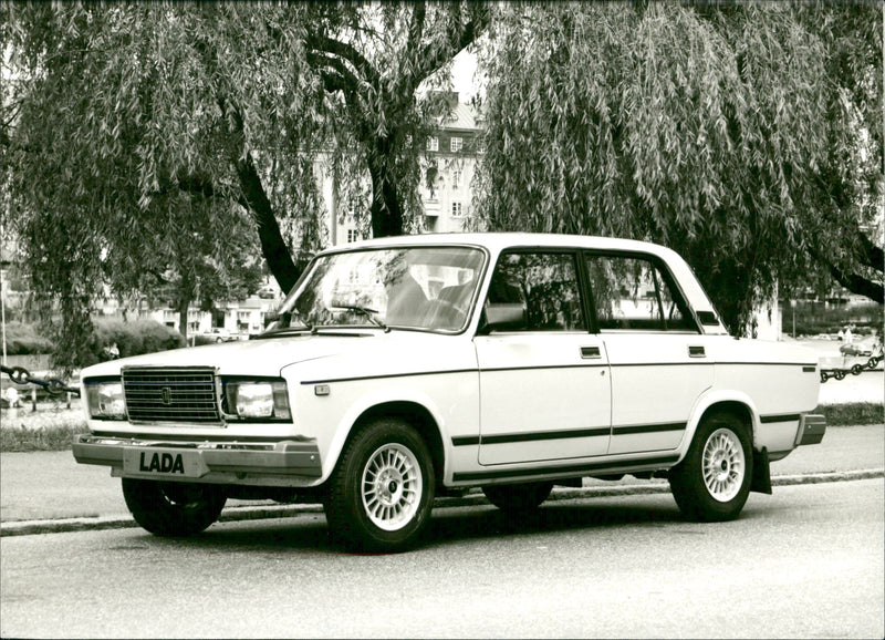 Soviet Car, Lada 2107, Model 1984 - Vintage Photograph
