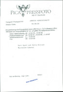 Petra Nielsen and Karl Dyal in Musical Cabaret. - Vintage Photograph