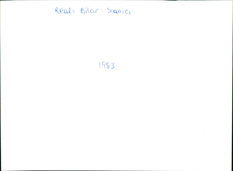 Scania Truck - Vintage Photograph