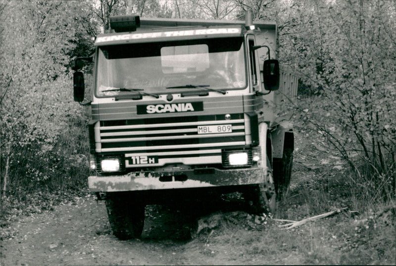 Scania Truck - Vintage Photograph