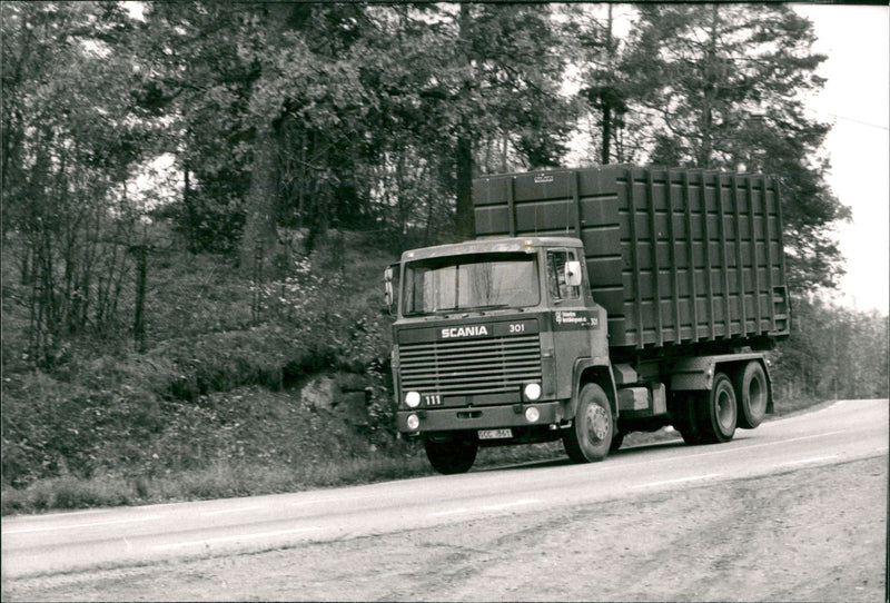 Scania Truck - Vintage Photograph