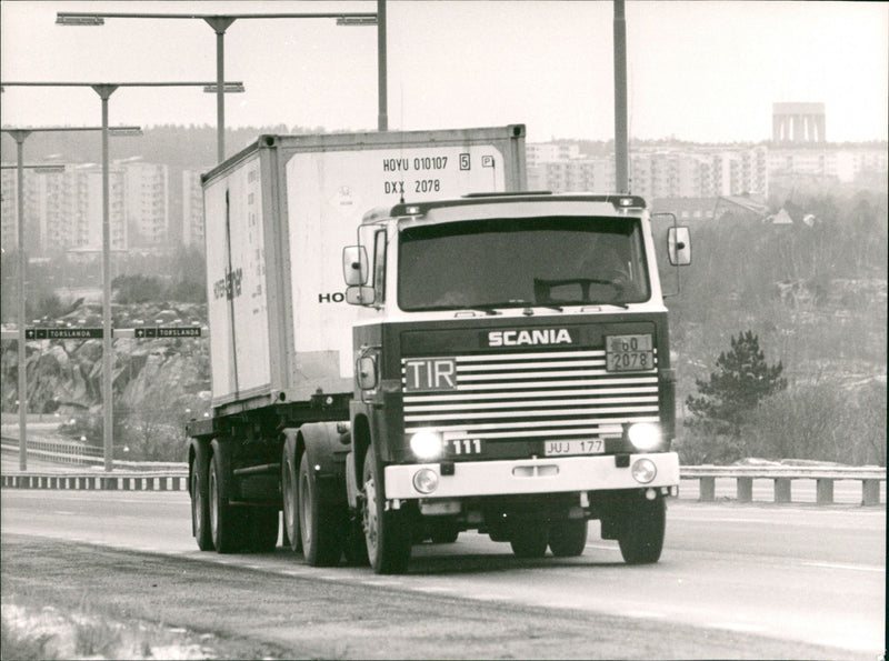 Scania Truck - Vintage Photograph
