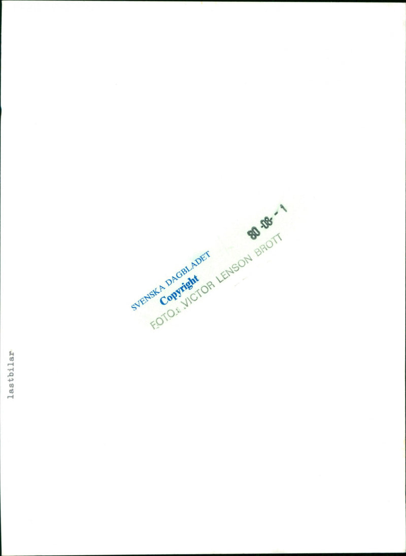 Scania Truck - Vintage Photograph