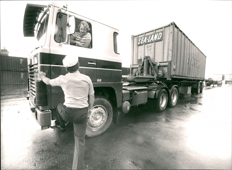 Scania Truck - Vintage Photograph