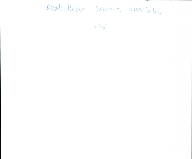 Scania R113 MA 4x2 "Topline" - Vintage Photograph