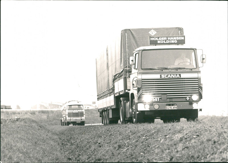 Scania Truck - Vintage Photograph