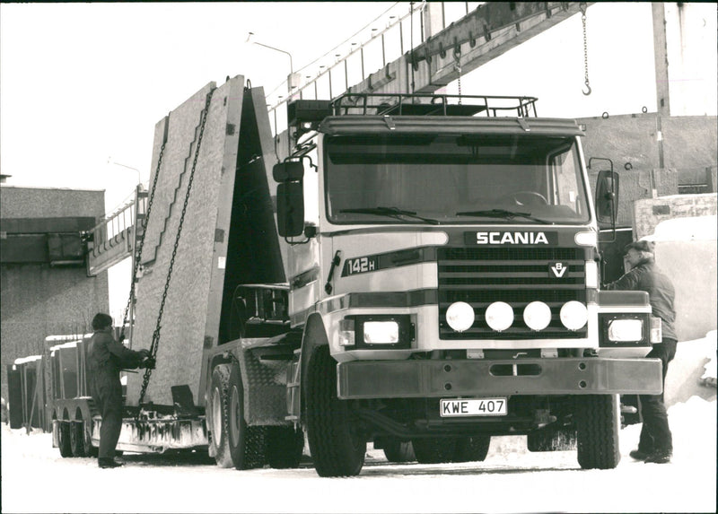 Scania 142 - Vintage Photograph