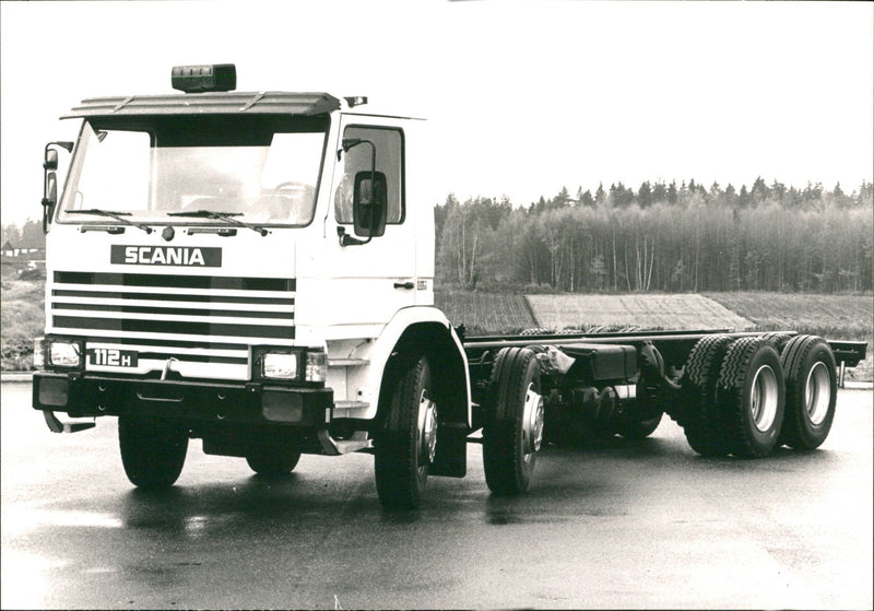 Scania P112H 8x2 - Vintage Photograph