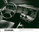 Scania Instrument Panel - Vintage Photograph