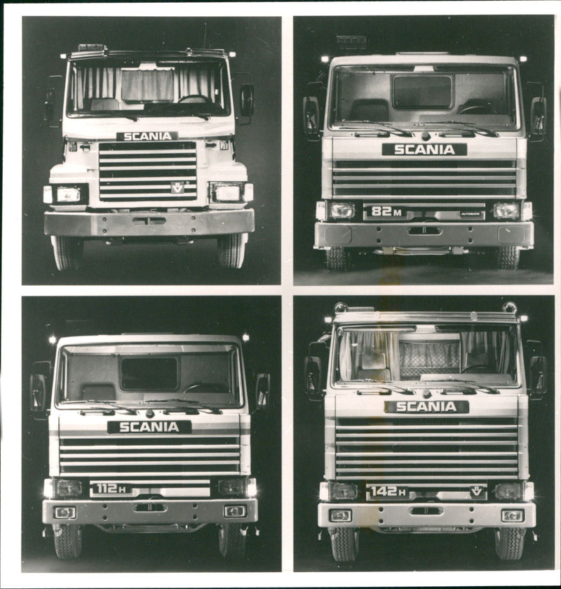 Scania Trucks - Vintage Photograph
