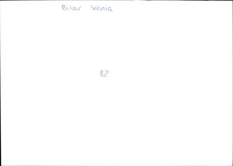 Scania 82 - Vintage Photograph