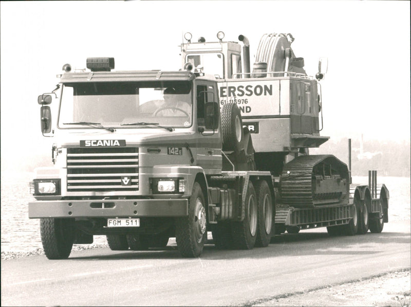 Scania Truck - Vintage Photograph