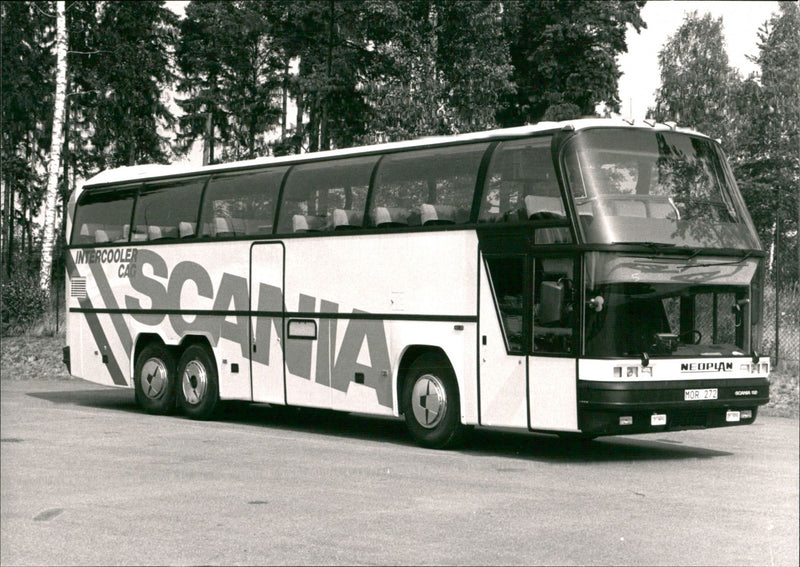 Scania Bus - Vintage Photograph