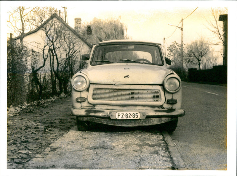 Trabant Cars - Vintage Photograph