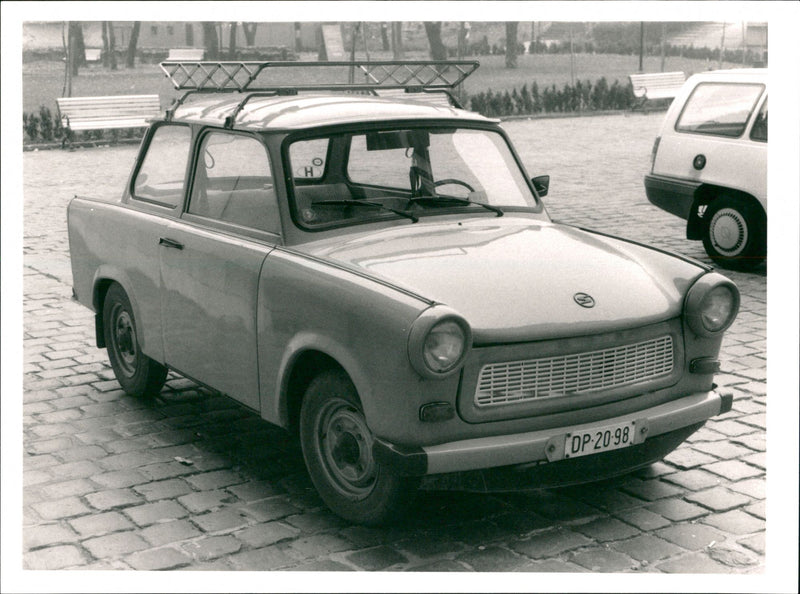 Trabant Cars - Vintage Photograph