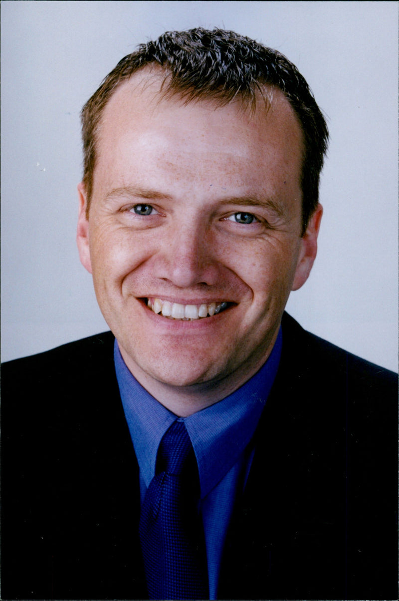 David Shepheard, Screen Commisioner,
Eastern Screen. - Vintage Photograph