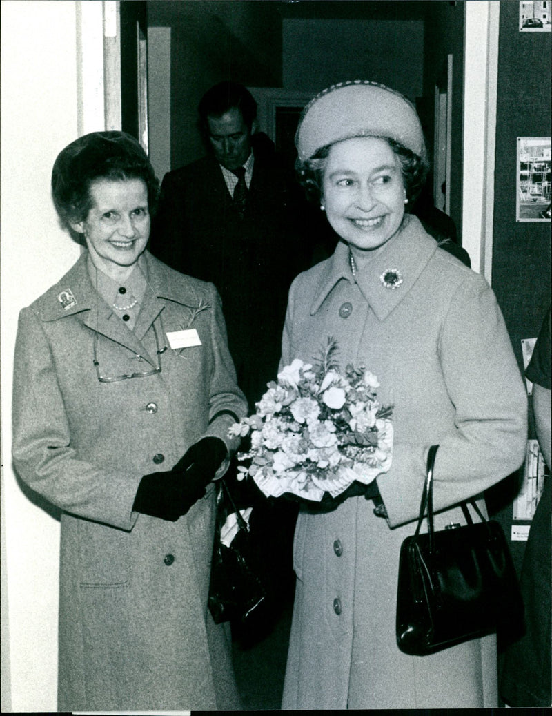 Sue Ryder with Queen Elizabeth II - Vintage Photograph