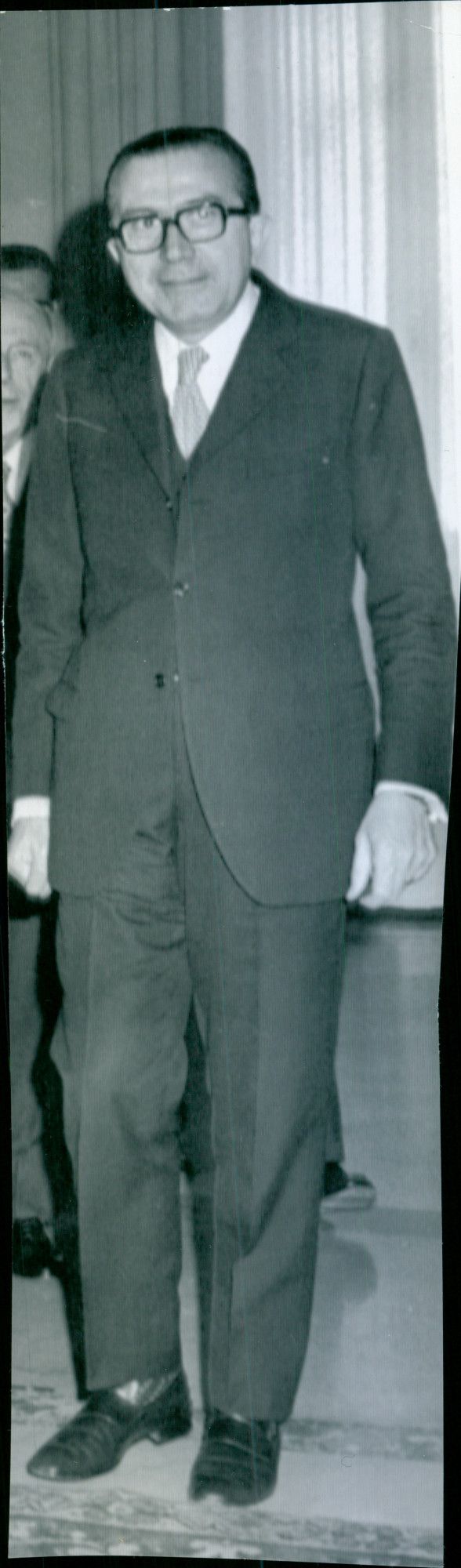 Giulio Andreotti, Italian Prime Minister - Vintage Photograph