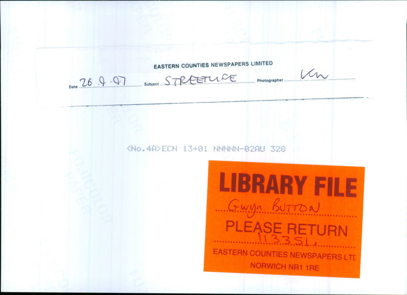 Gwyn Button, Model maker - Vintage Photograph