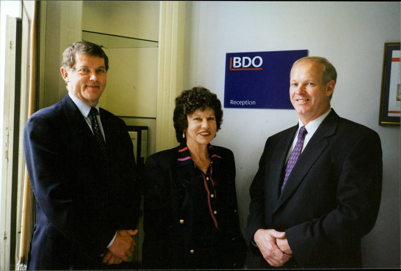 Susan Burns and Brian Walters - Vintage Photograph
