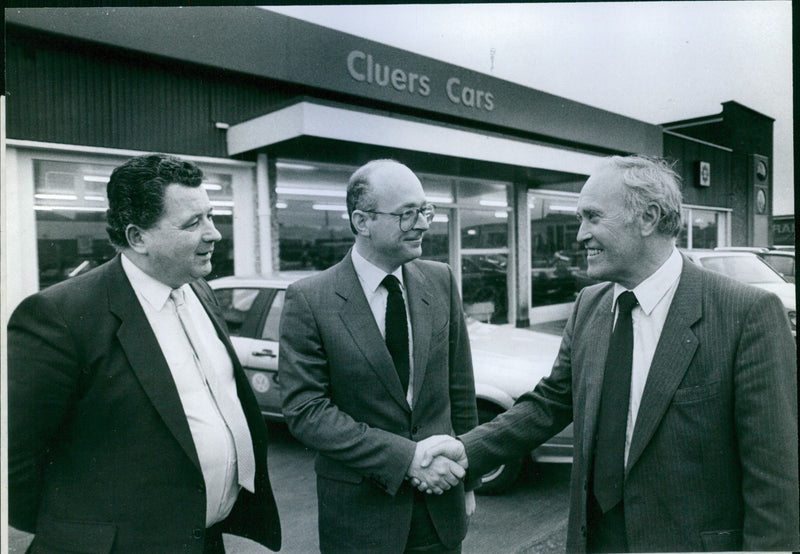 Joe Cluer and Stuart Robinson - Vintage Photograph