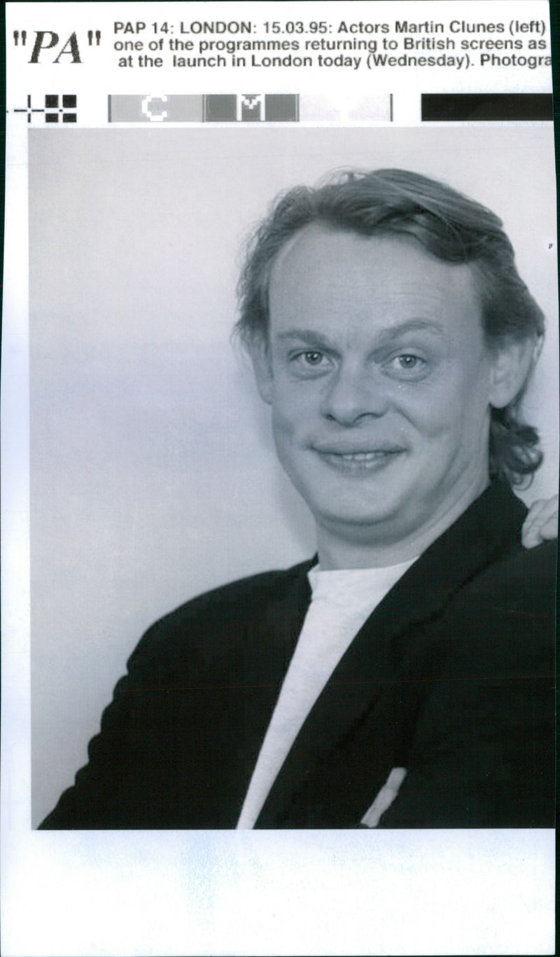 Martin Clunes - Vintage Photograph